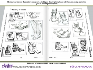 Gallery of shoes with all details and stiches.